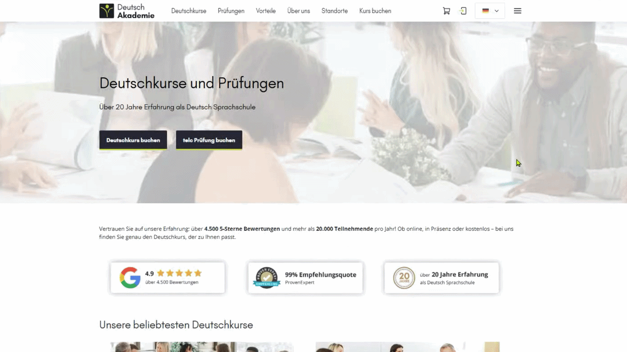 Videoanleitung Registrierung im Webshop